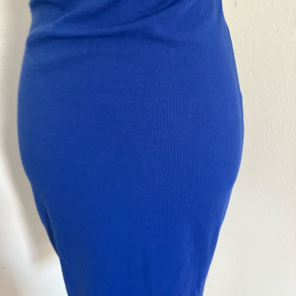 Y2K Blue Midi Dress - Picture 7 of 7